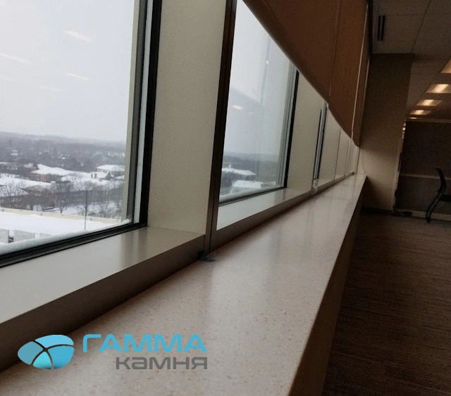 Подоконники из искусственного камня
