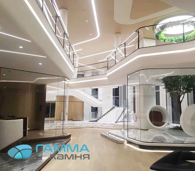 Потолки из искусственного камня